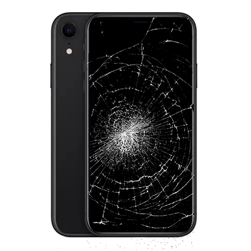 IPHONE-XR-TELA-DISPLAY-VIDRO-FRONTAL-QUEBRADO-DANIFICADO-MINI